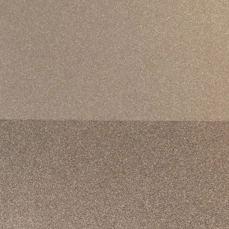 Lí pearlescent brataithe le hairgead rayshine